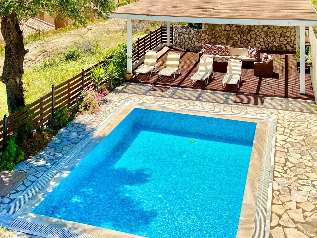 Villa Barbati Dream With Private Pool By Dadovillas Pyrgi  Exterior photo