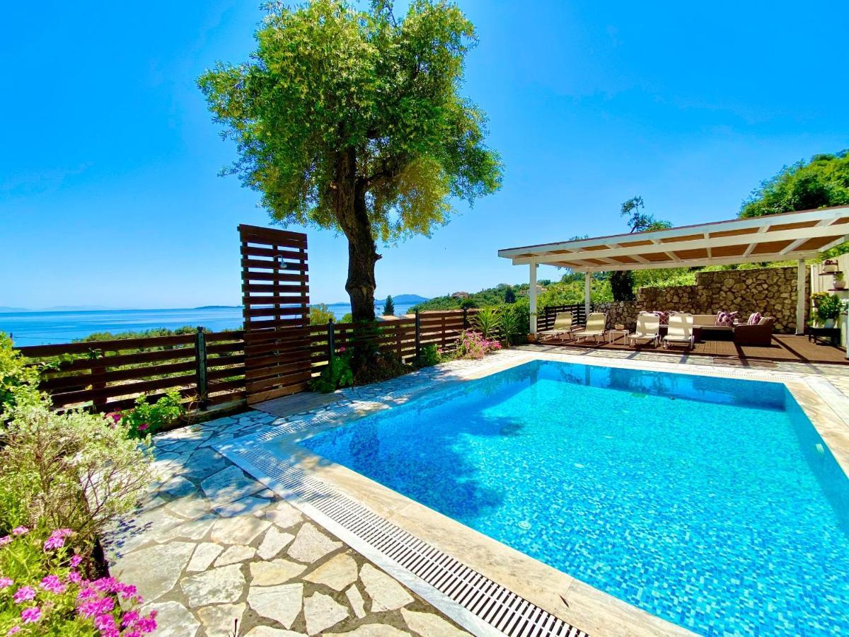 Villa Barbati Dream With Private Pool By Dadovillas Pyrgi  Exterior photo